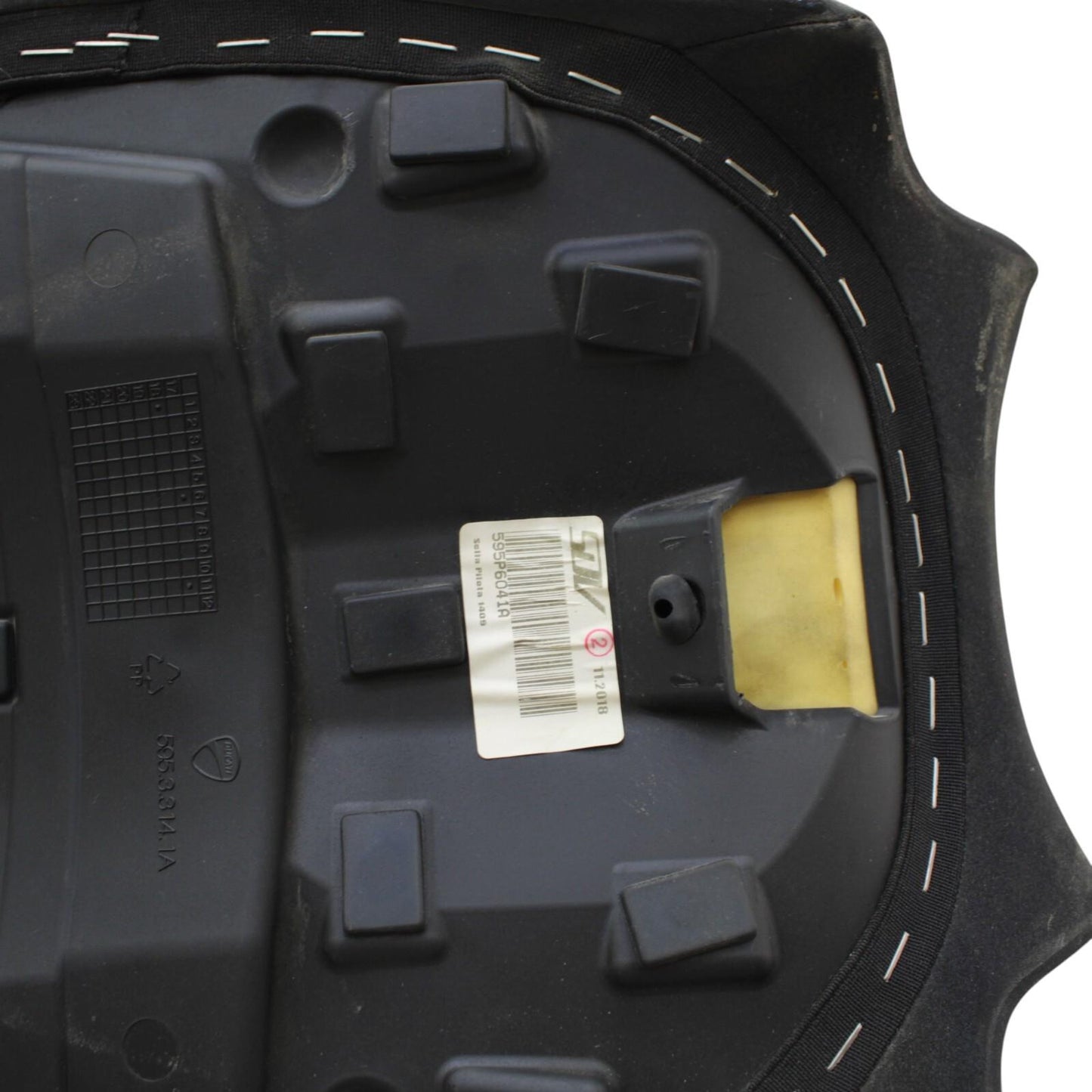 2018 - 2024 DUCATI PANIGALE V4 V4S SEAT CUSHION FRONT RIDER DRIVER BLACK