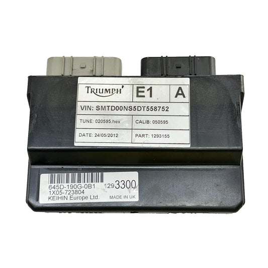 2013 - 2017 TRIUMPH DAYTONA 675 ECU ELECTRICAL CONTROL UNIT COMPUTER CDI MODULE
