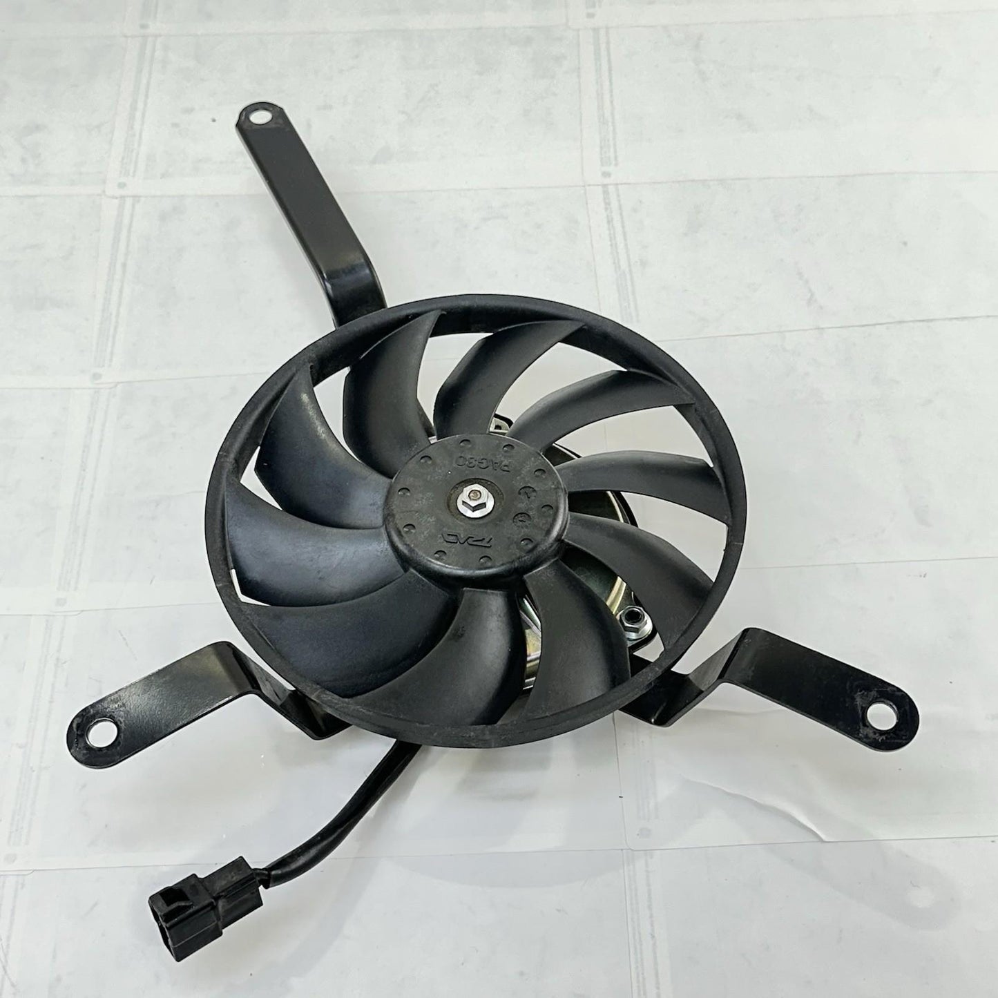 2013 - 2017 TRIUMPH DAYTONA 675 RADIATOR FAN ENGINE MOTOR COOLING BOLTS STOCK