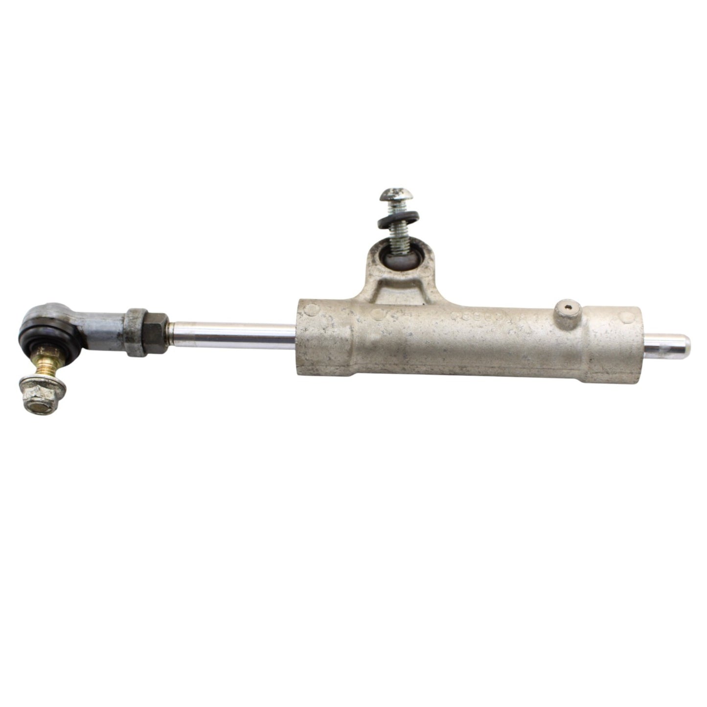 2003 2004 SUZUKI GSXR1000 STEERING STABILIZER DAMPER SILVER STRAIGHT STOCK