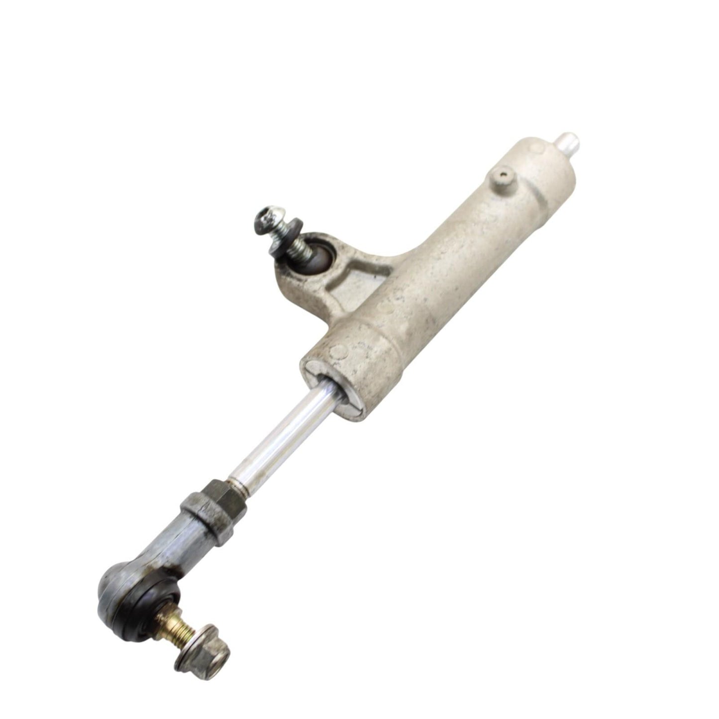 2003 2004 SUZUKI GSXR1000 STEERING STABILIZER DAMPER SILVER STRAIGHT STOCK