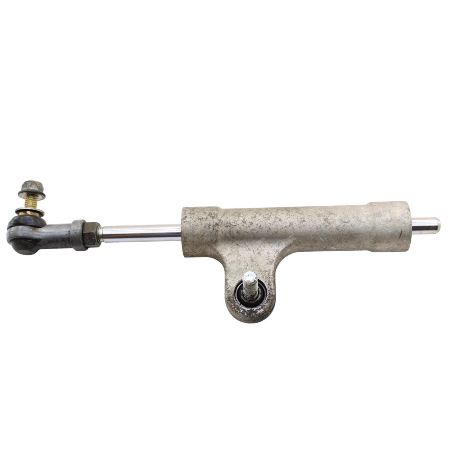 2003 2004 SUZUKI GSXR1000 STEERING STABILIZER DAMPER SILVER STRAIGHT STOCK