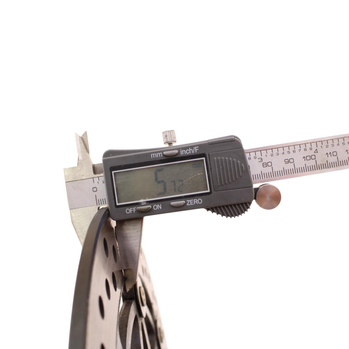 2003 2004 SUZUKI GSXR1000 FRONT BRAKE ROTORS SILVER STOCK LEFT RIGHT OE (5.72)