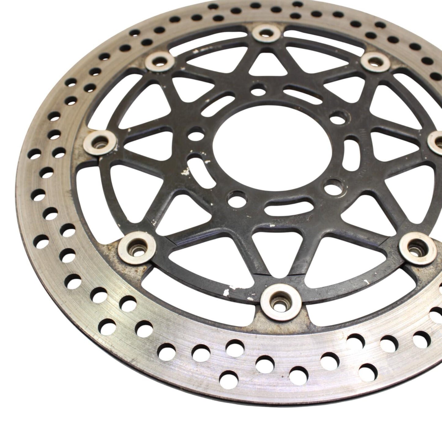 2003 2004 SUZUKI GSXR1000 FRONT BRAKE ROTORS SILVER STOCK LEFT RIGHT OE (5.72)