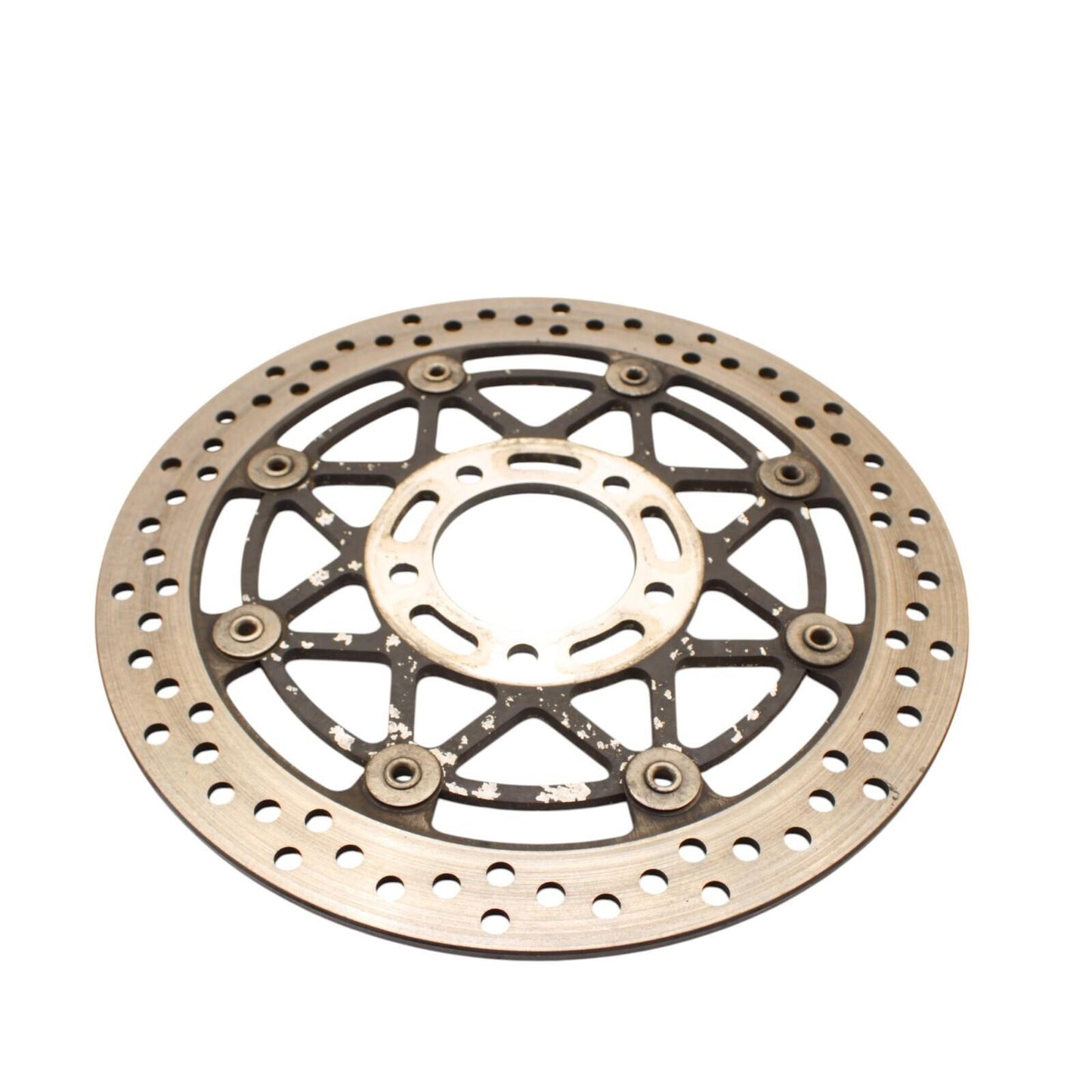 2003 2004 SUZUKI GSXR1000 FRONT BRAKE ROTORS SILVER STOCK LEFT RIGHT OE (5.72)