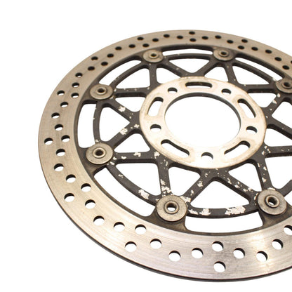 2003 2004 SUZUKI GSXR1000 FRONT BRAKE ROTORS SILVER STOCK LEFT RIGHT OE (5.72)