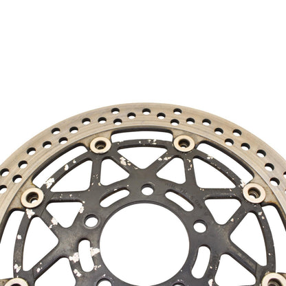 2003 2004 SUZUKI GSXR1000 FRONT BRAKE ROTORS SILVER STOCK LEFT RIGHT OE (5.72)