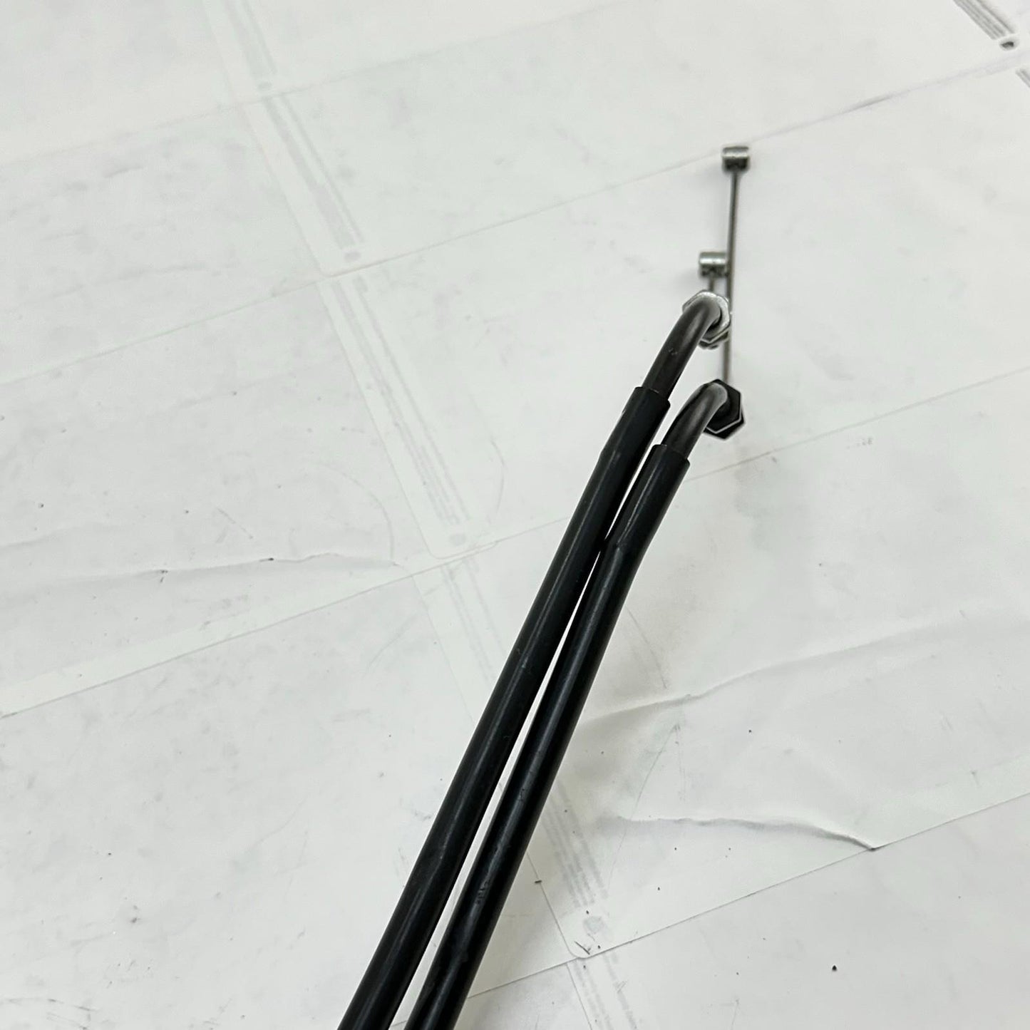 2013 - 2017 TRIUMPH DAYTONA 675 THROTTLE CONTROL CABLES LINES WIRES GRIP STOCK