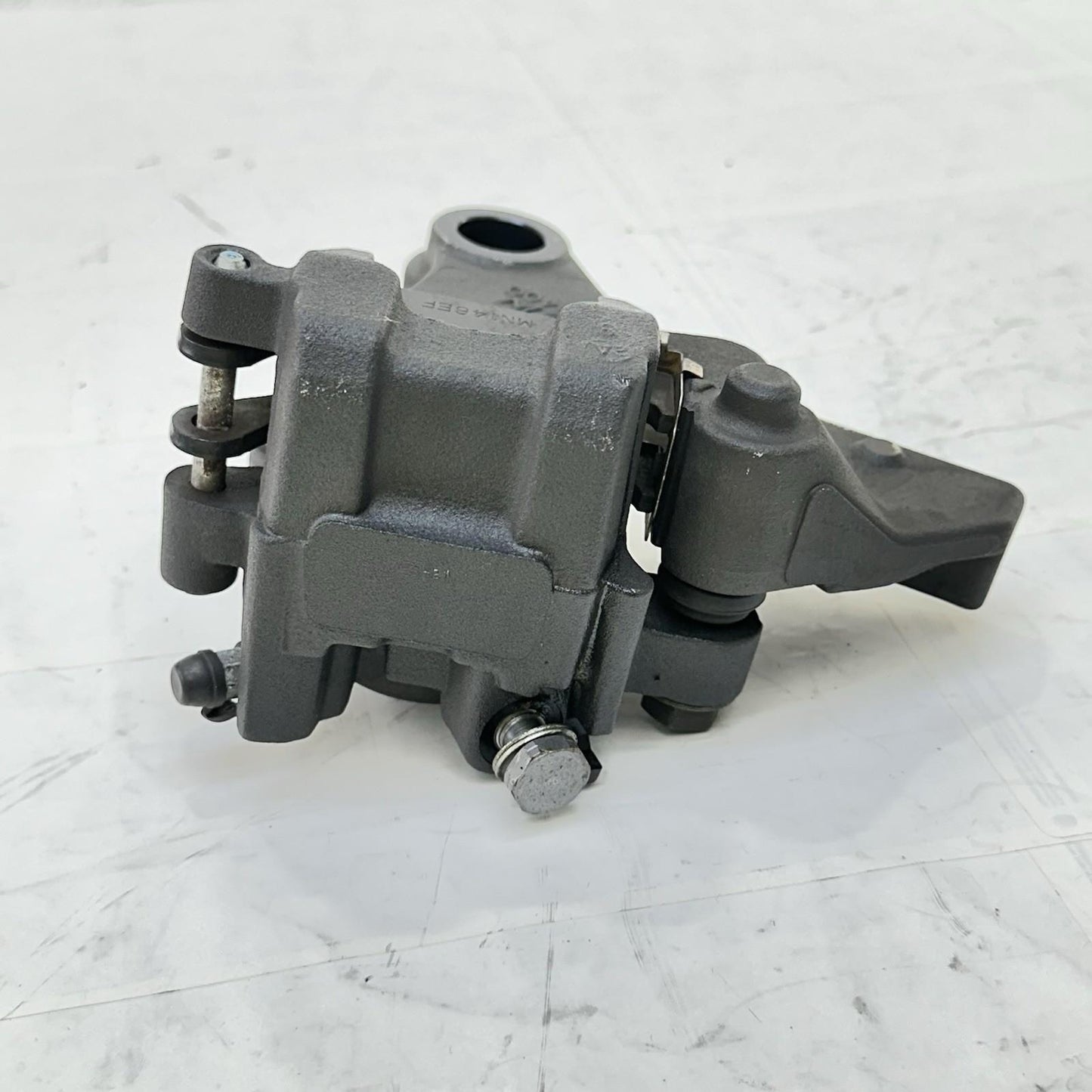 2013 - 2017 TRIUMPH DAYTONA 675 REAR BRAKE CALIPER BACK WHEEL BRACKET MOUNT OEM