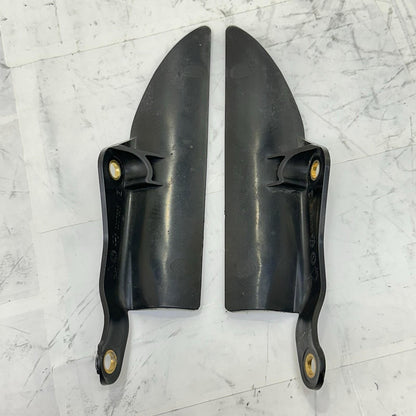 2013 - 2017 TRIUMPH DAYTONA 675 FRONT FORK GUARDS PROTECTORS FENDERS PLASTIC SET