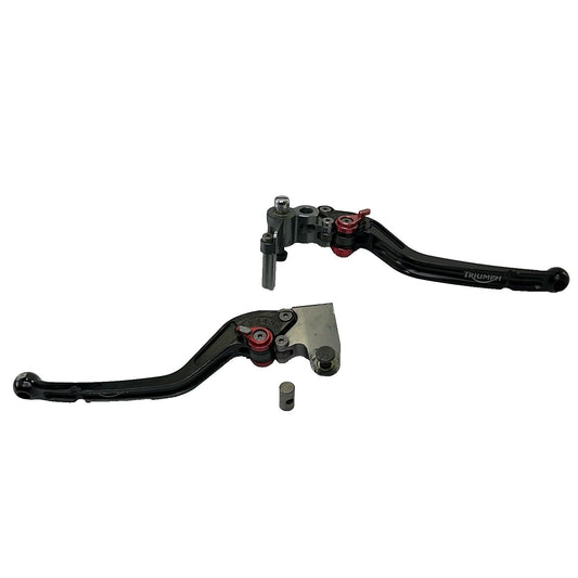 2013 - 2017 TRIUMPH DAYTONA 675 FRONT LEVERS BRAKE CLUTCH SET *SLIGHT SCUFF*
