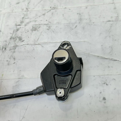 2013 - 2017 TRIUMPH DAYTONA 675 LOCK SET KEYS GAS FUEL CAP SEAT LATCH BOLTS OEM