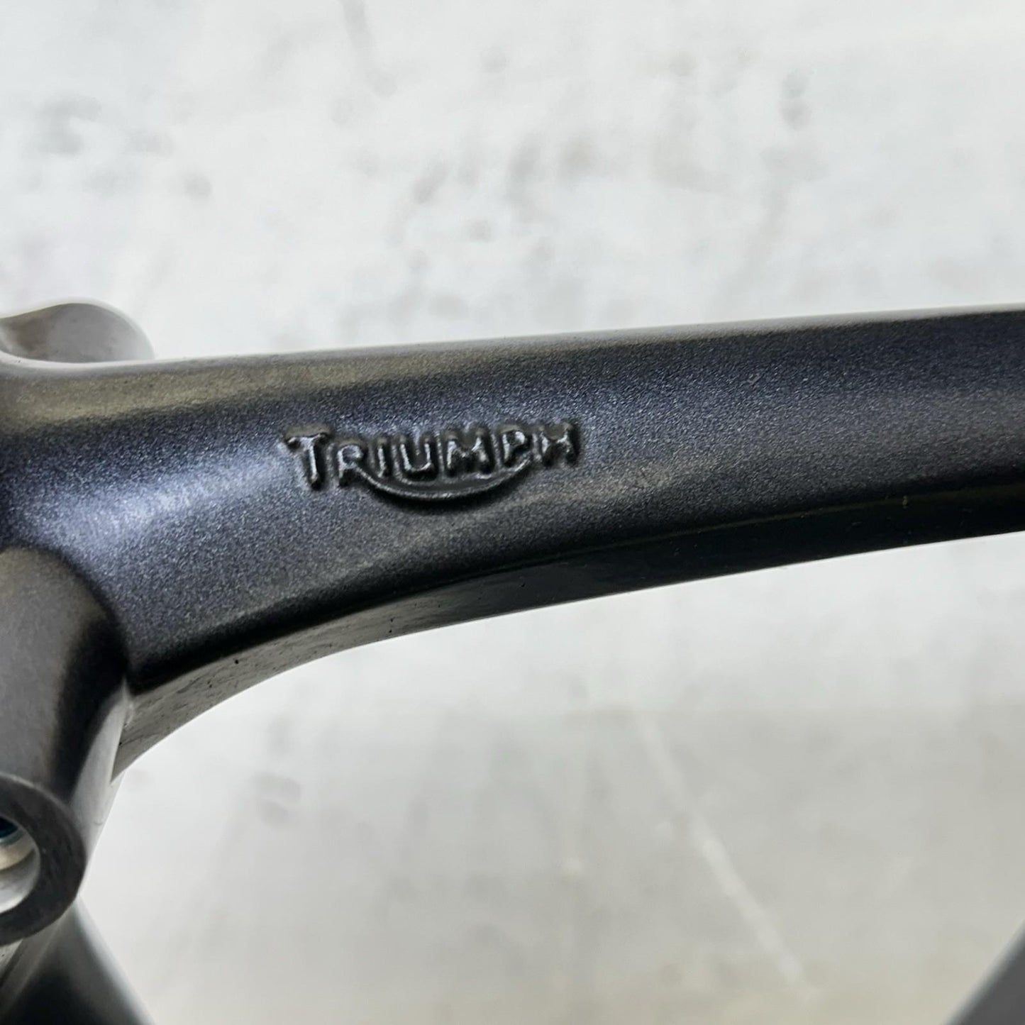 2013 - 2017 TRIUMPH DAYTONA 675 FRONT WHEEL RIM TIRE RUBBER BLACK *RASH/SCRUFF*