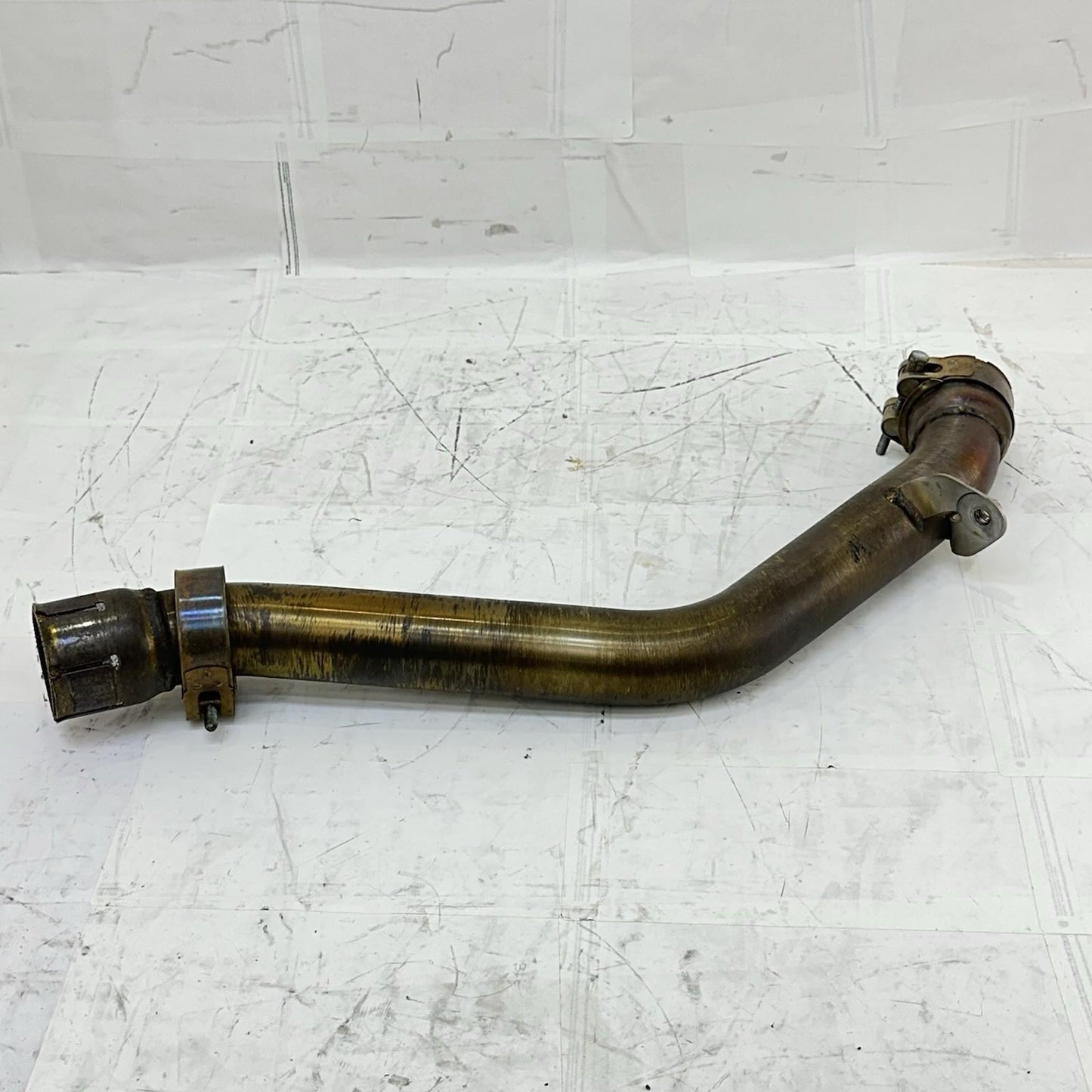 2013 - 2017 TRIUMPH DAYTONA 675 MID PIPE EXHAUST SECONDARY HEADER MANIFOLD