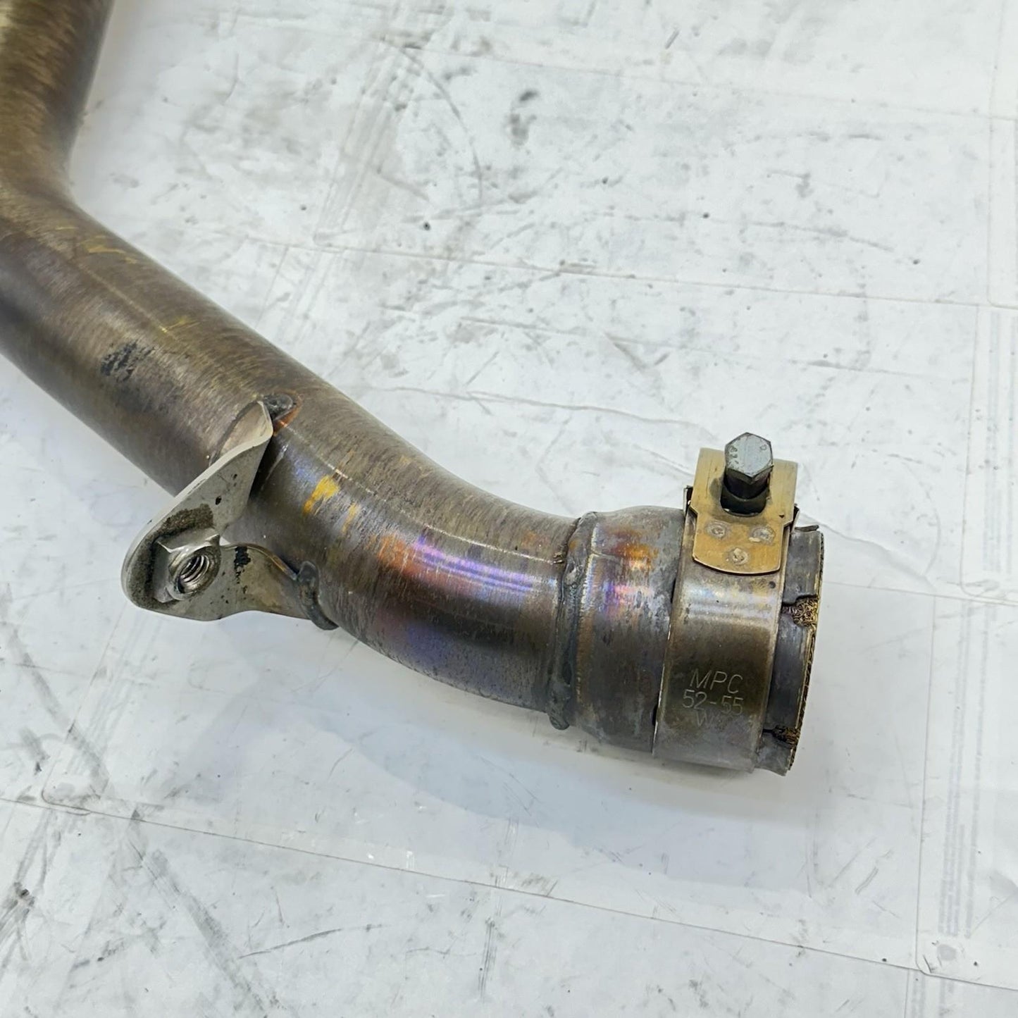 2013 - 2017 TRIUMPH DAYTONA 675 MID PIPE EXHAUST SECONDARY HEADER MANIFOLD