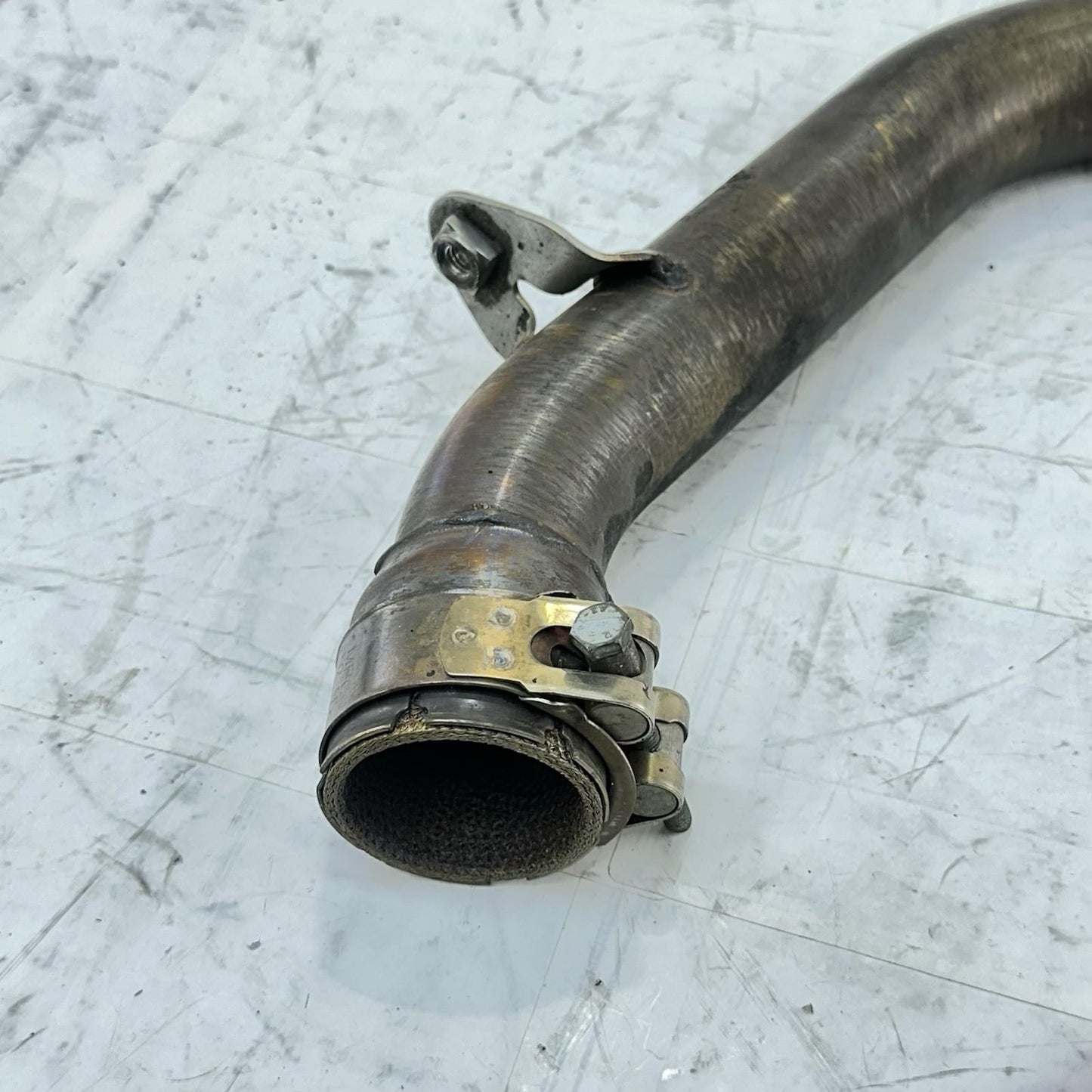 2013 - 2017 TRIUMPH DAYTONA 675 MID PIPE EXHAUST SECONDARY HEADER MANIFOLD