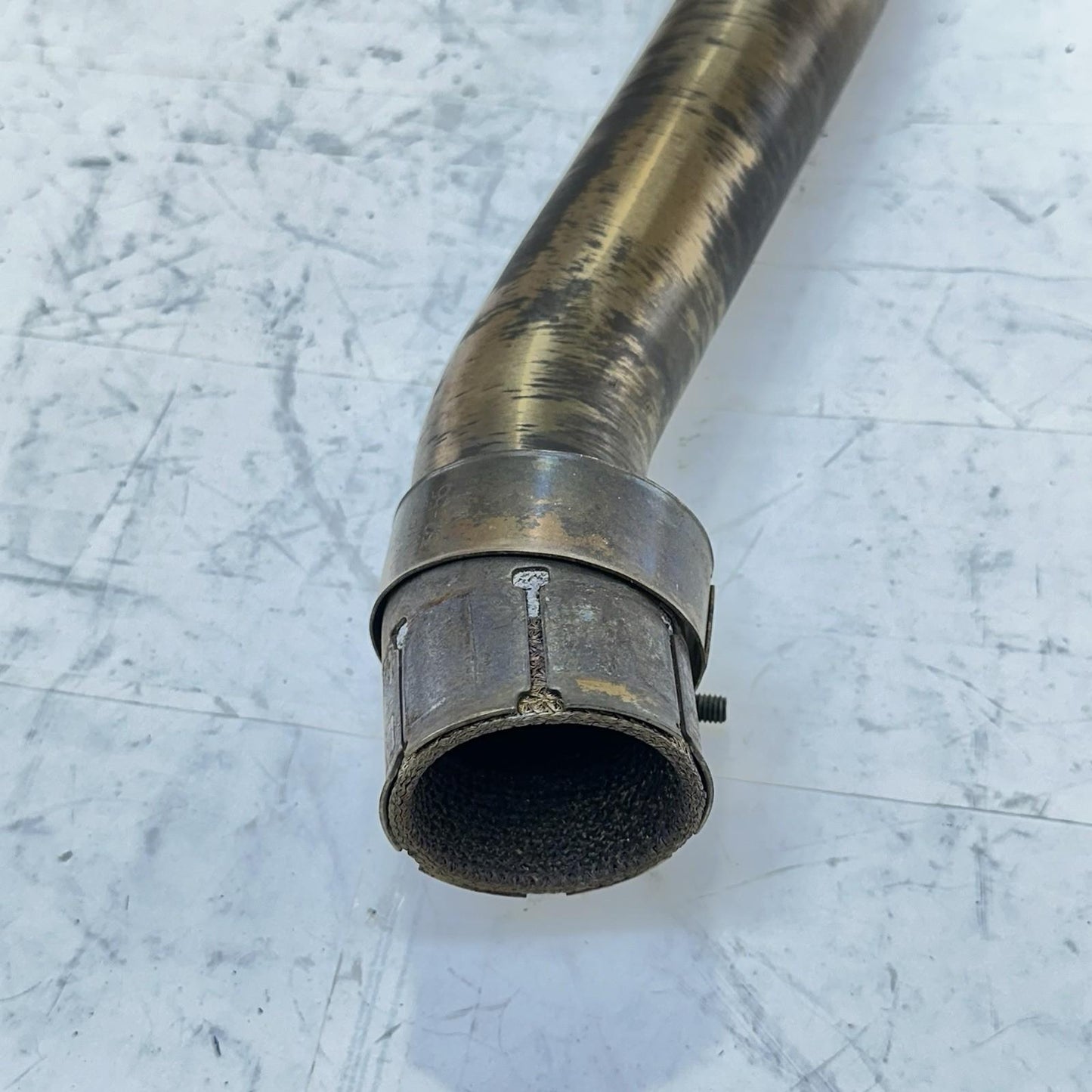 2013 - 2017 TRIUMPH DAYTONA 675 MID PIPE EXHAUST SECONDARY HEADER MANIFOLD