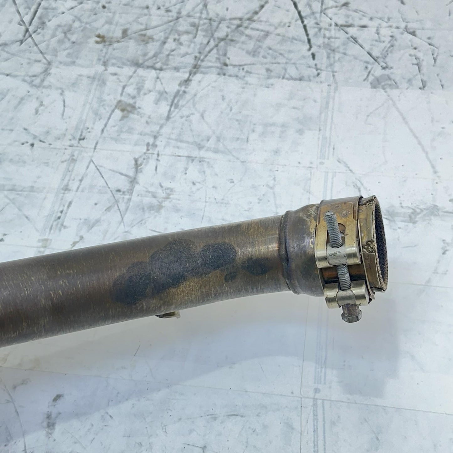 2013 - 2017 TRIUMPH DAYTONA 675 MID PIPE EXHAUST SECONDARY HEADER MANIFOLD