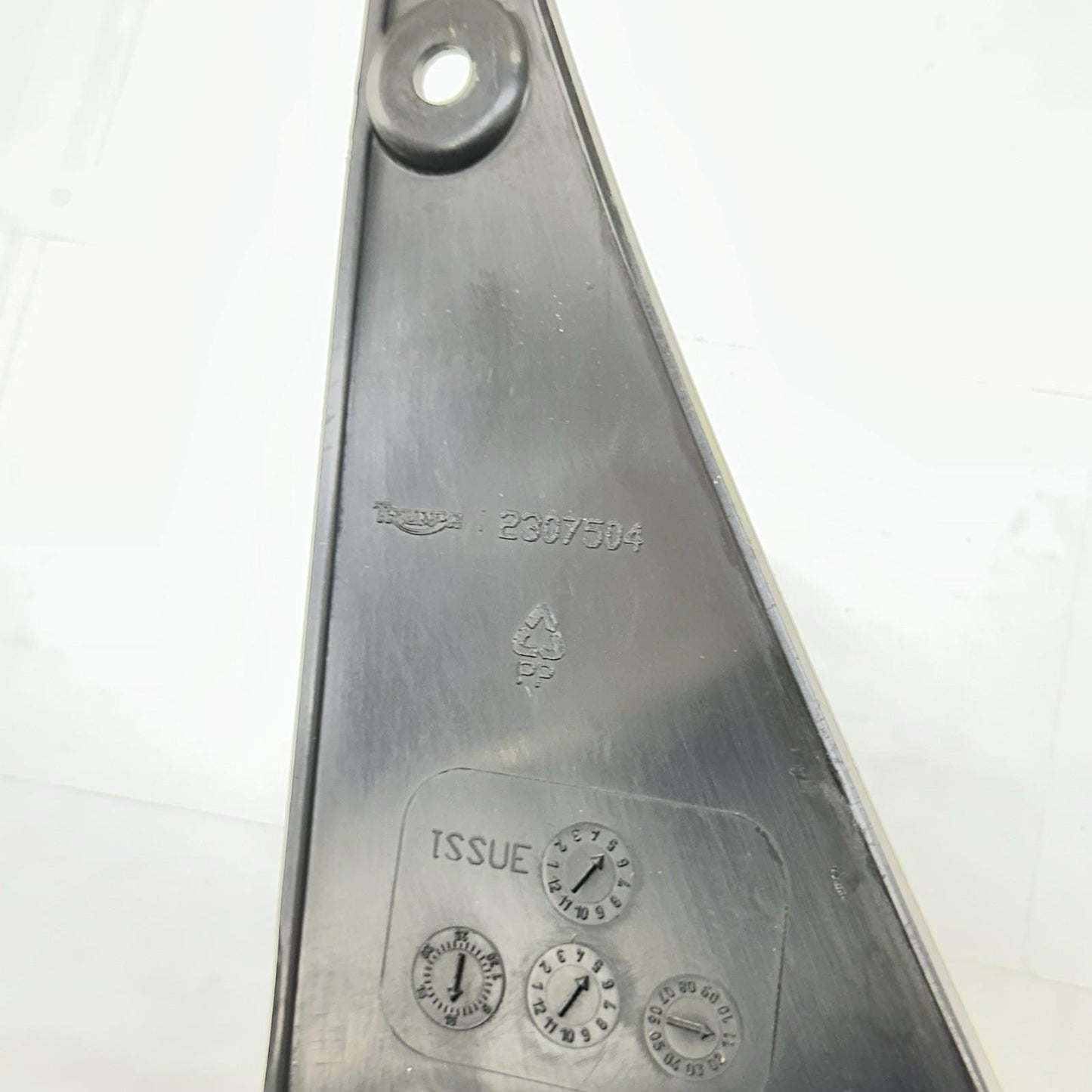 2013 - 2017 TRIUMPH DAYTONA 675 INNER FAIRING PLASTIC TRIM COWL PANEL BLACK OEM