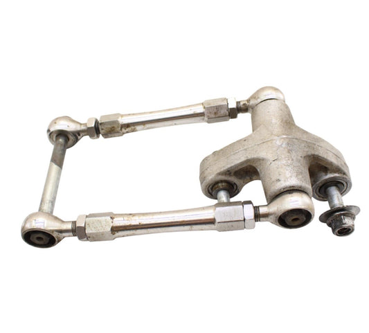 2003 2004 SUZUKI GSXR1000 DOGBONE REAR SHOCK LINKAGE LINK SILVER STRAIGHT