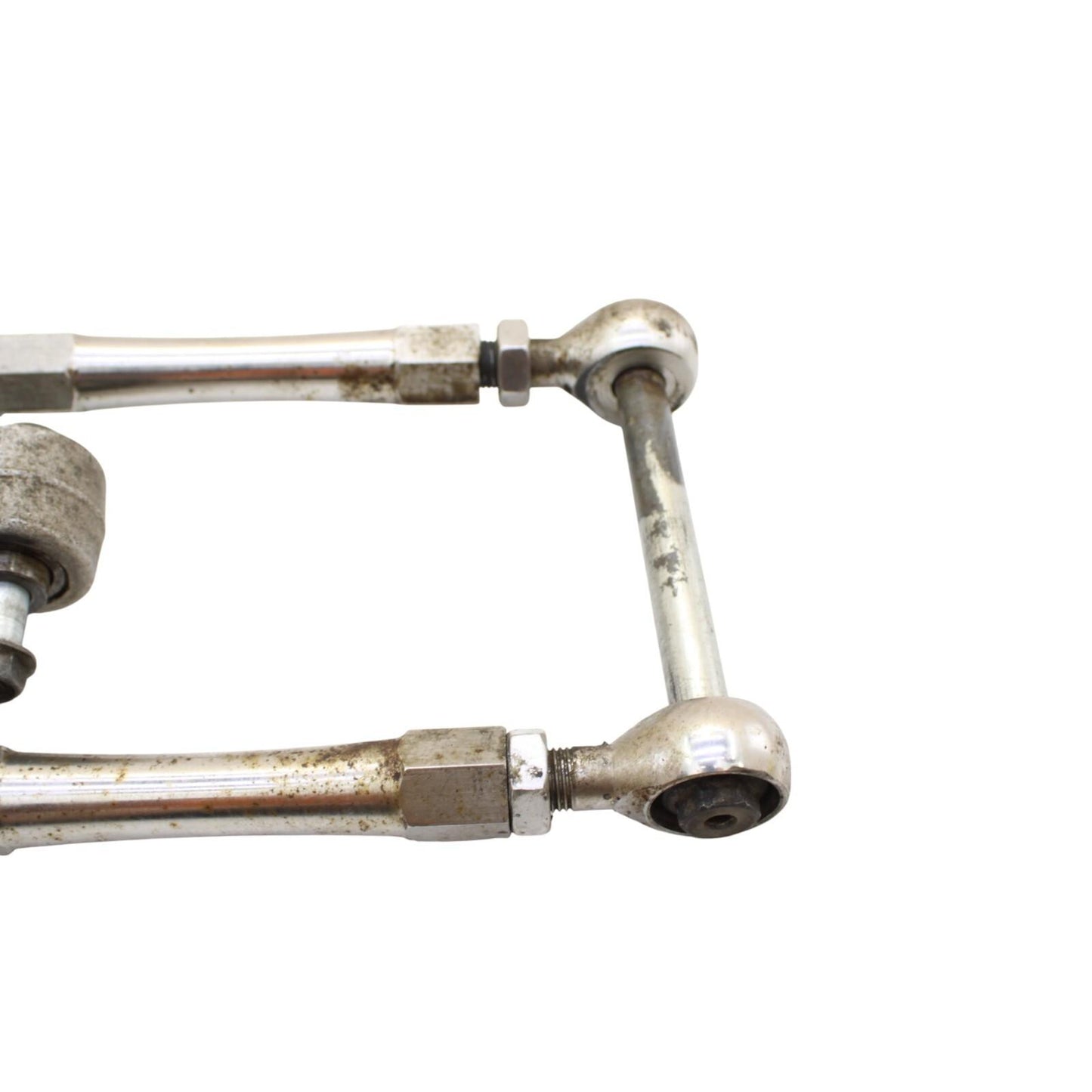 2003 2004 SUZUKI GSXR1000 DOGBONE REAR SHOCK LINKAGE LINK SILVER STRAIGHT