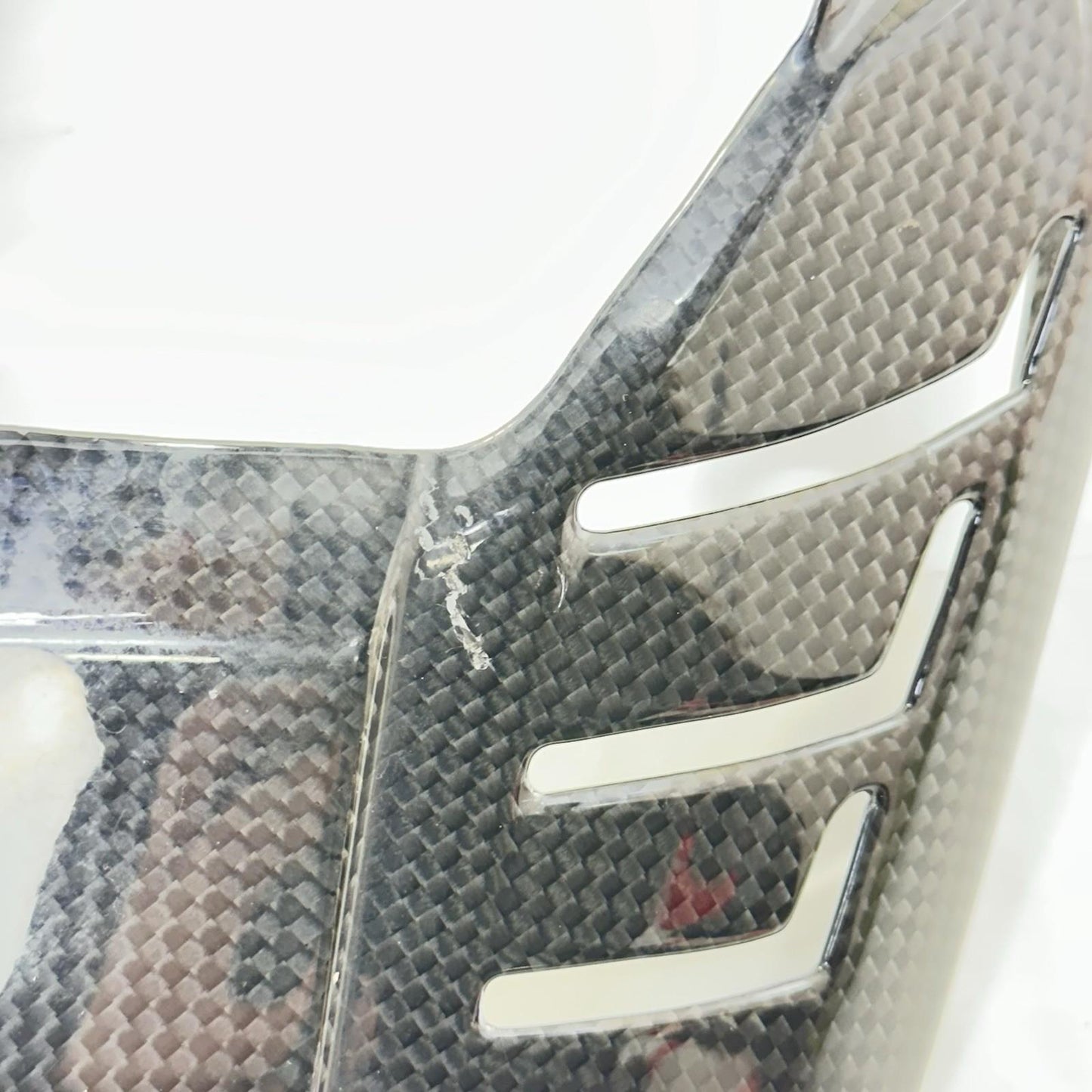 2013 - 2017 TRIUMPH DAYTONA 675 EXHAUST HEAT SHIELD COVER BLACK CARBON FIBER