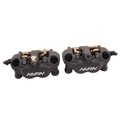 2019 - 2025 KAWASAKI NINJA ZX6R FRONT CALIPER SET BRAKE LEFT RIGHT NISSIN BLACK