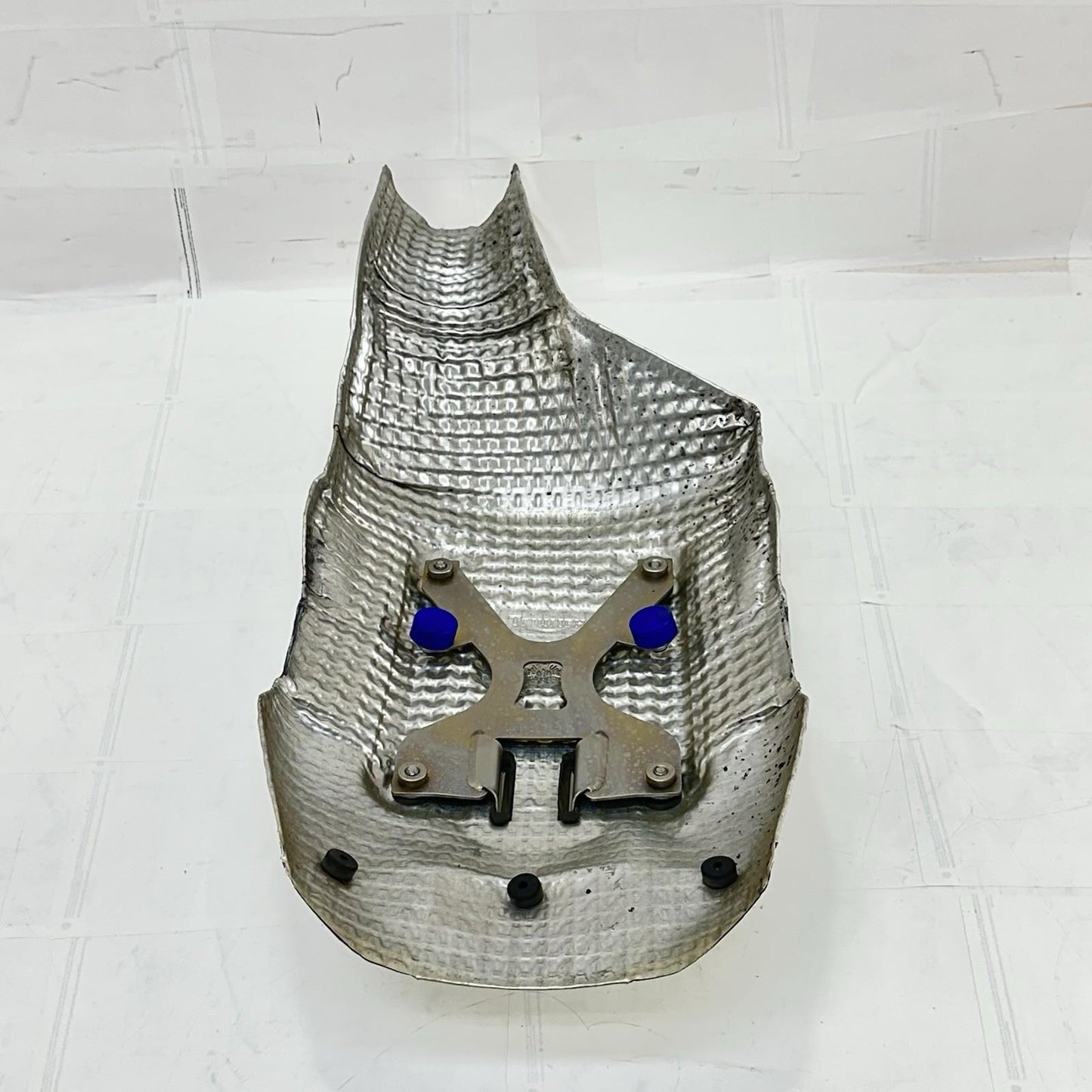 2013 - 2017 TRIUMPH DAYTONA 675 EXHAUST HEAT SHIELD MUFFLER GUARD PROTECTOR OEM