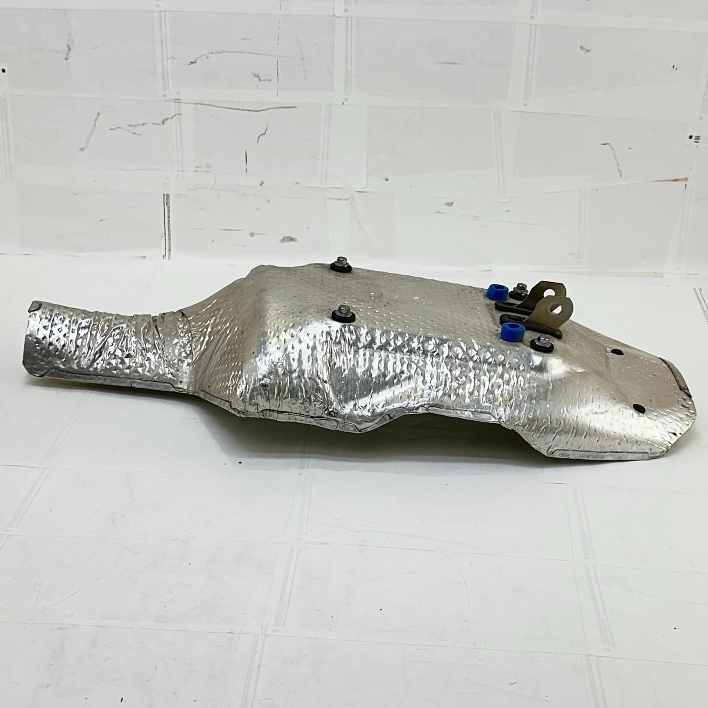 2013 - 2017 TRIUMPH DAYTONA 675 EXHAUST HEAT SHIELD MUFFLER GUARD PROTECTOR OEM