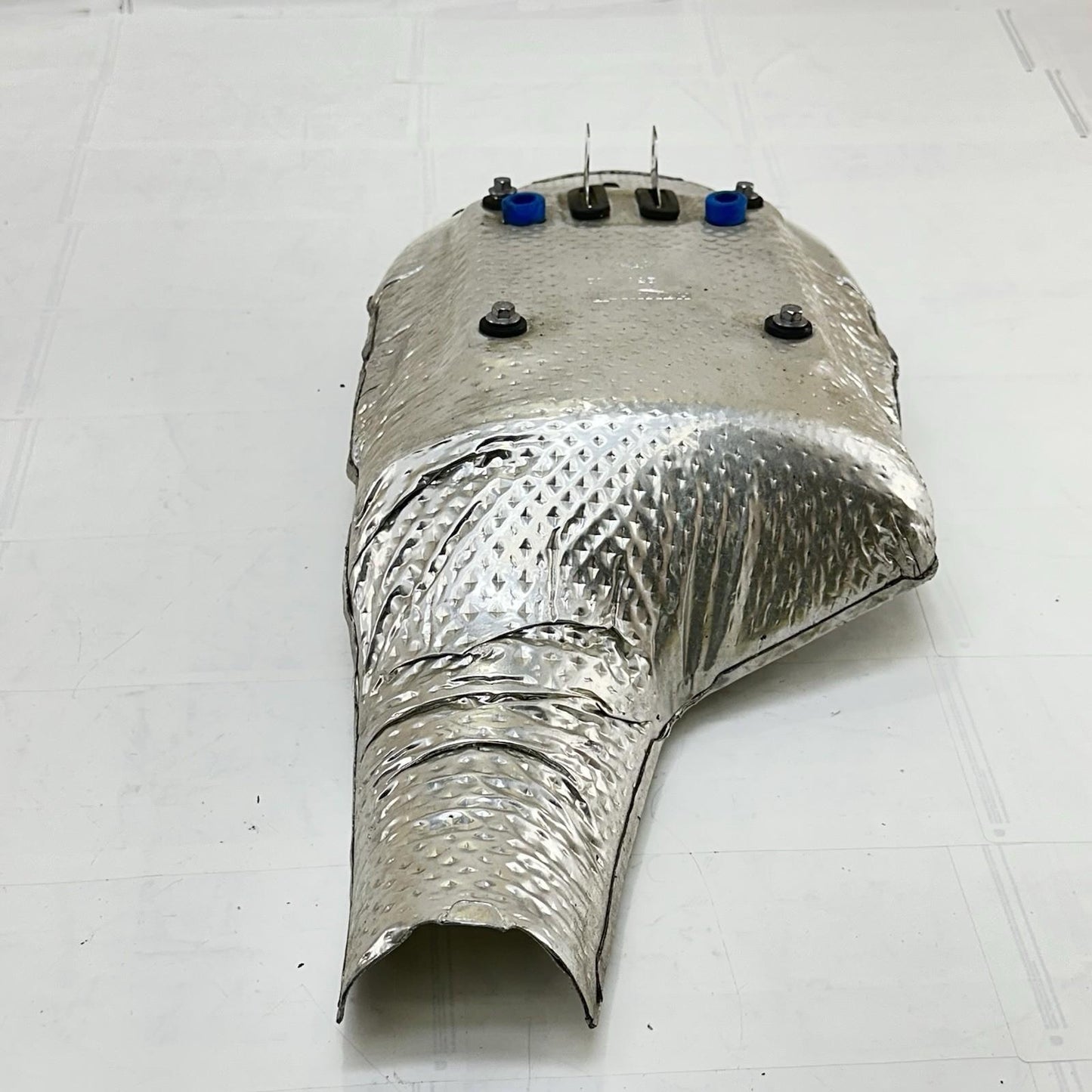 2013 - 2017 TRIUMPH DAYTONA 675 EXHAUST HEAT SHIELD MUFFLER GUARD PROTECTOR OEM