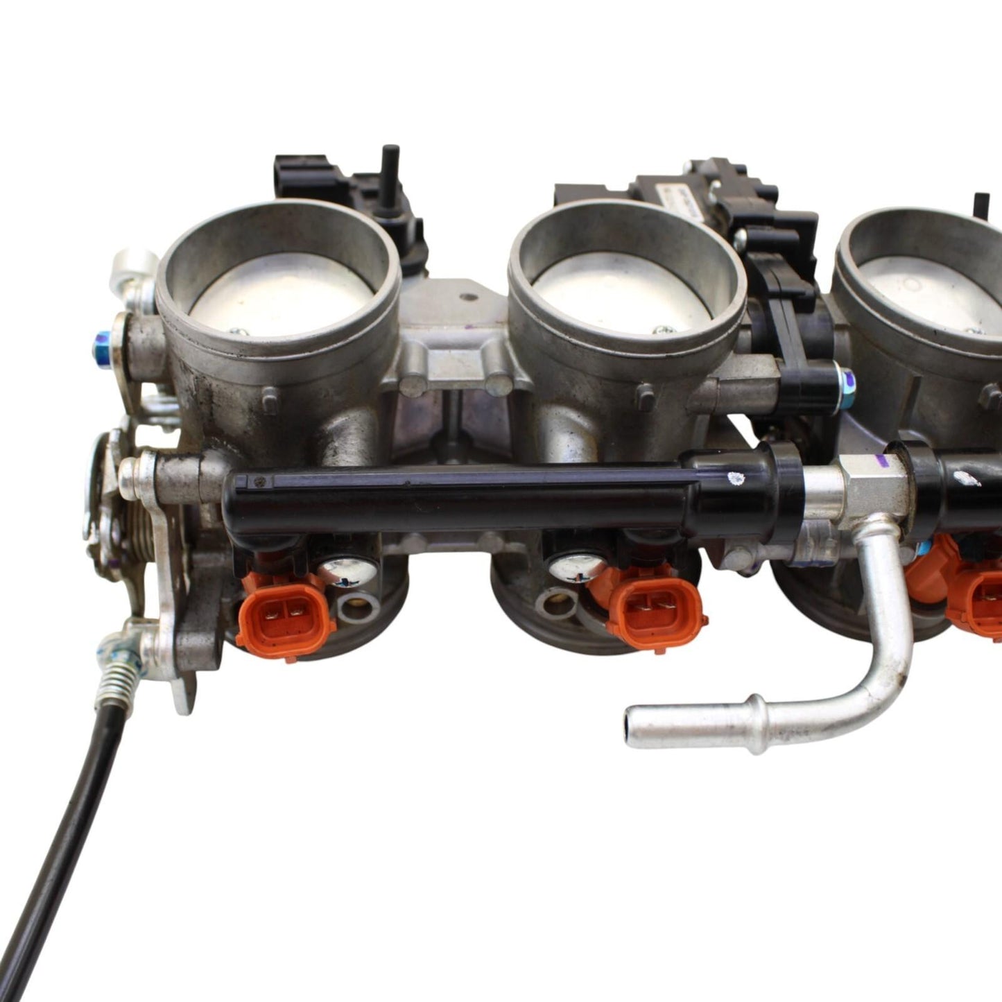 2019 - 2025 KAWASAKI NINJA ZX6R THROTTLE BODY MAIN FUEL INJECTORS BODIES STOCK