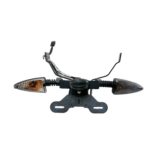 2013 - 2017 TRIUMPH DAYTONA 675 PLATE HOLDER REAR TURN SIGNALS LIGHT *DAMAGED*