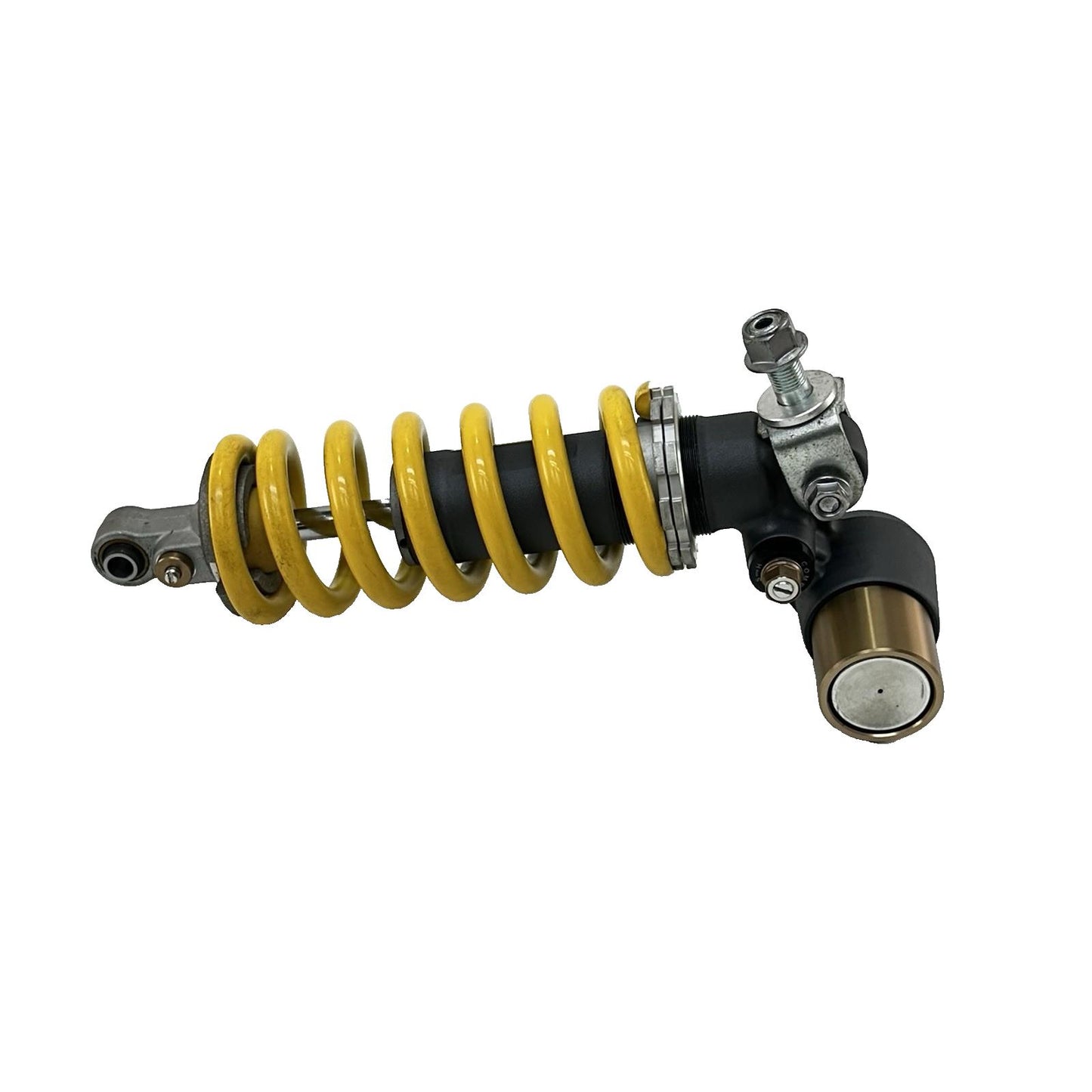 2013 - 2017 TRIUMPH DAYTONA 675 REAR SHOCK BACK SUSPENSION ABSORBER YELLOW STOCK