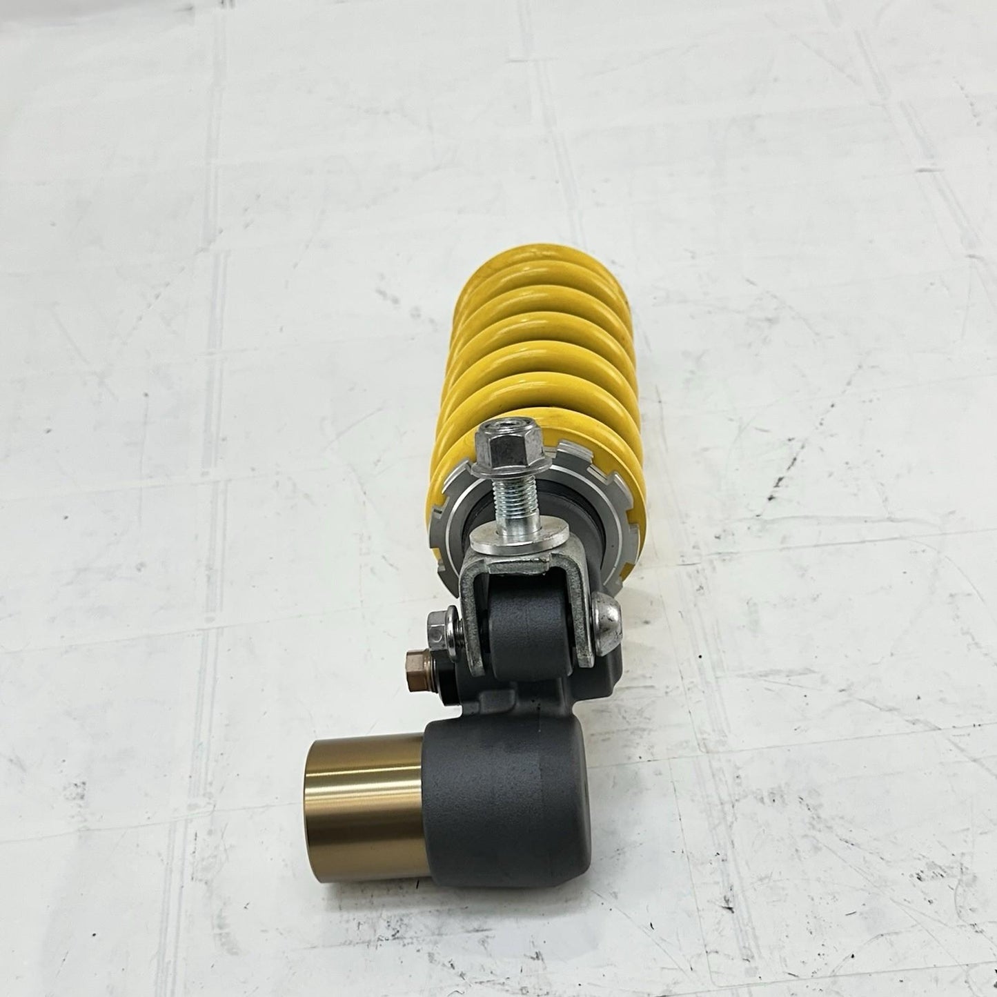 2013 - 2017 TRIUMPH DAYTONA 675 REAR SHOCK BACK SUSPENSION ABSORBER YELLOW STOCK