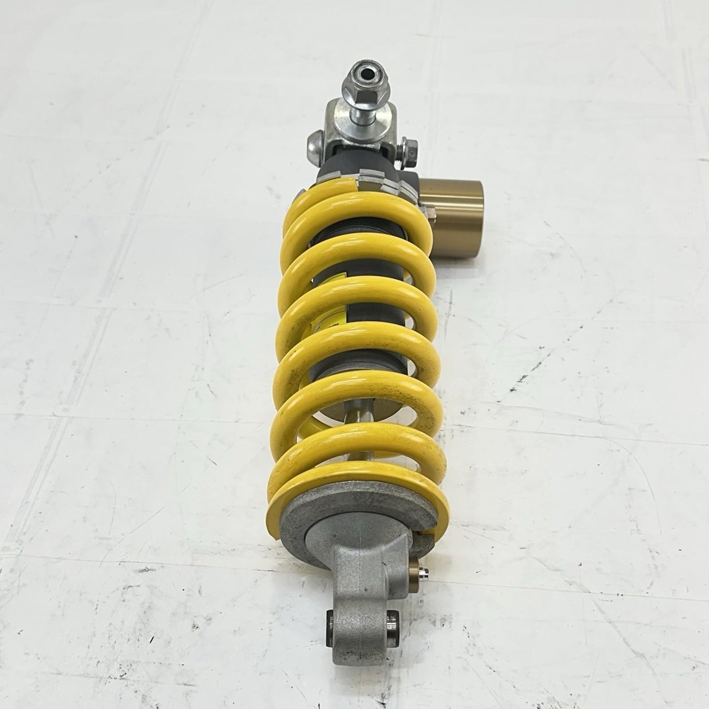 2013 - 2017 TRIUMPH DAYTONA 675 REAR SHOCK BACK SUSPENSION ABSORBER YELLOW STOCK