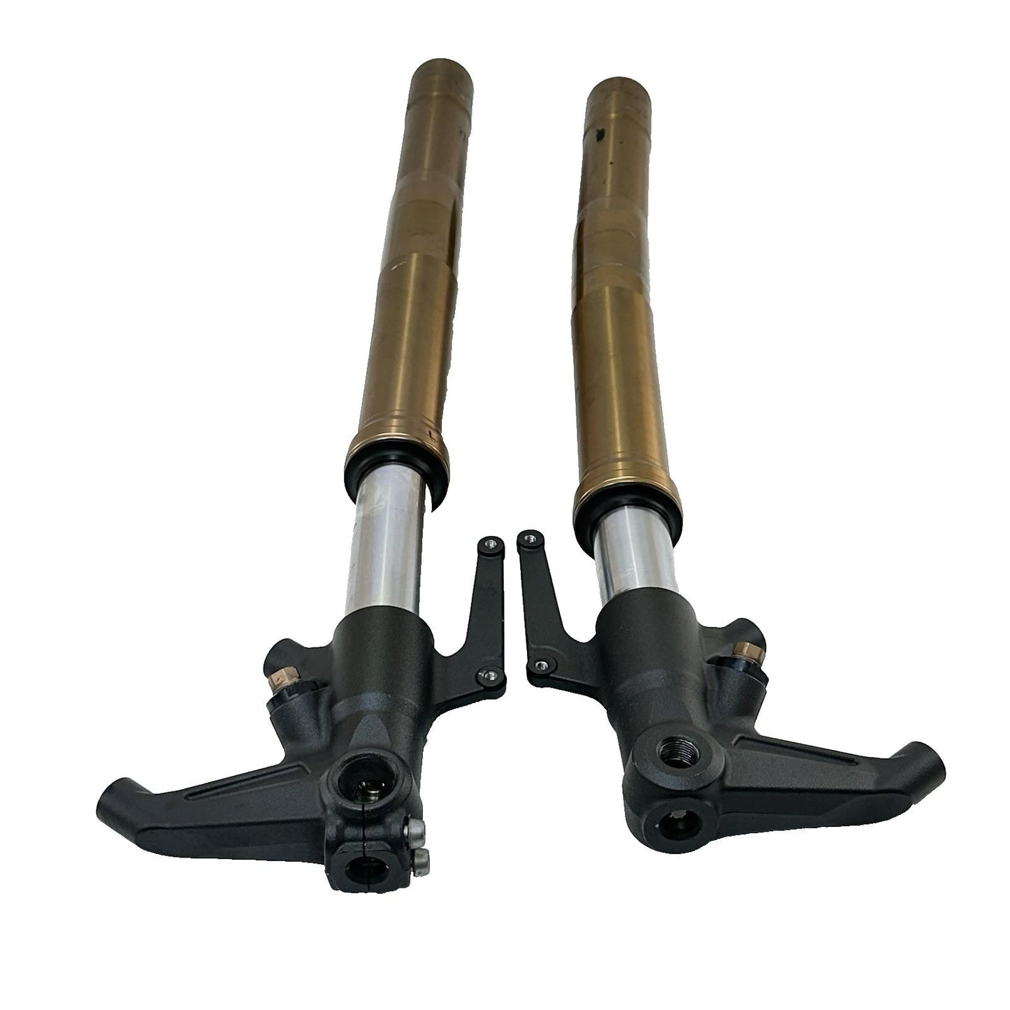 2013 - 2017 TRIUMPH DAYTONA 675 FRONT FORKS SUSPENSION SHOCKS ABSORBERS *BENT*