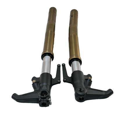 2013 - 2017 TRIUMPH DAYTONA 675 FRONT FORKS SUSPENSION SHOCKS ABSORBERS *BENT*