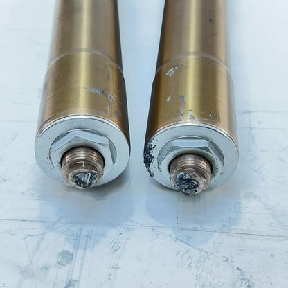2013 - 2017 TRIUMPH DAYTONA 675 FRONT FORKS SUSPENSION SHOCKS ABSORBERS *BENT*