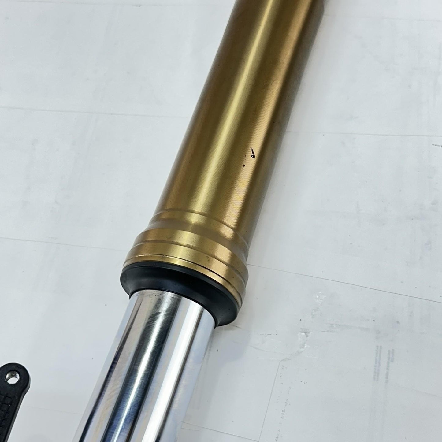 2013 - 2017 TRIUMPH DAYTONA 675 FRONT FORKS SUSPENSION SHOCKS ABSORBERS *BENT*