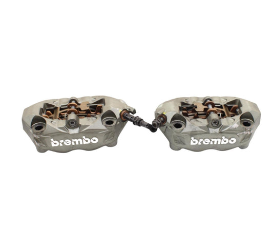 2020 - 2024 DUCATI PANIGALE V2 FRONT BRAKE CALIPERS BREMBO RIGHT LEFT SET STOCK