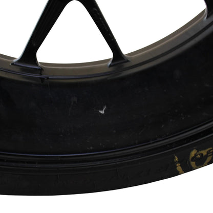 2020 - 2024 DUCATI PANIGALE V2 REAR WHEEL BACK RIM TIRE BLACK STRAIGHT STOCK