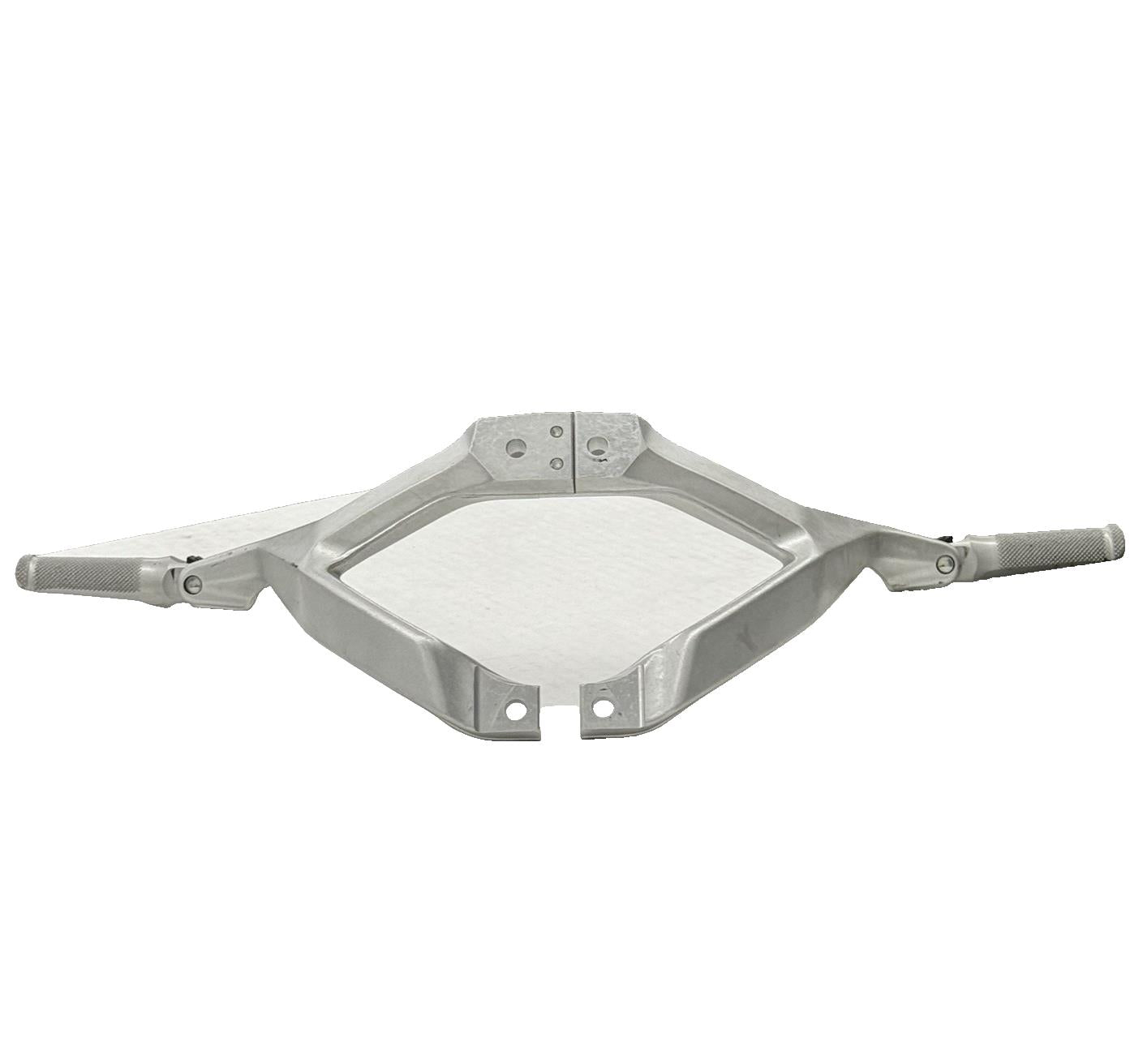 2020 - 2024 DUCATI PANIGALE V2 PASSENGER PEG REAR BACK SET PAIR SILVER STOCK