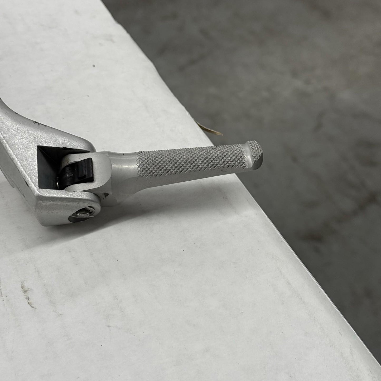 2020 - 2024 DUCATI PANIGALE V2 PASSENGER PEG REAR BACK SET PAIR SILVER STOCK