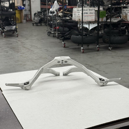 2020 - 2024 DUCATI PANIGALE V2 PASSENGER PEG REAR BACK SET PAIR SILVER STOCK