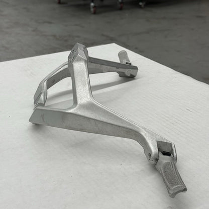 2020 - 2024 DUCATI PANIGALE V2 PASSENGER PEG REAR BACK SET PAIR SILVER STOCK