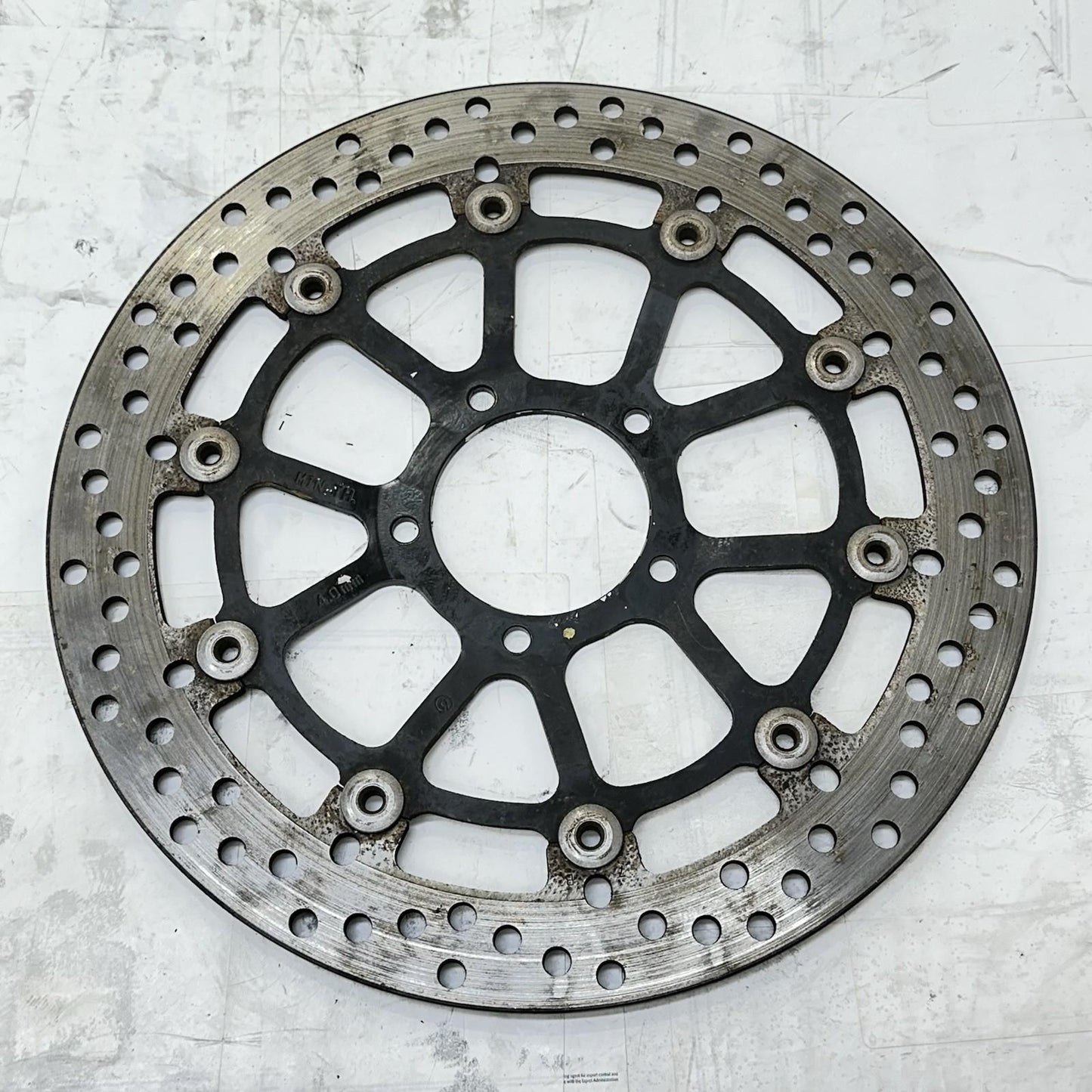 2016 - 2018 DUCATI HYPERMOTARD 939 FRONT BRAKE ROTORS DISC SET PAIR BREMBO