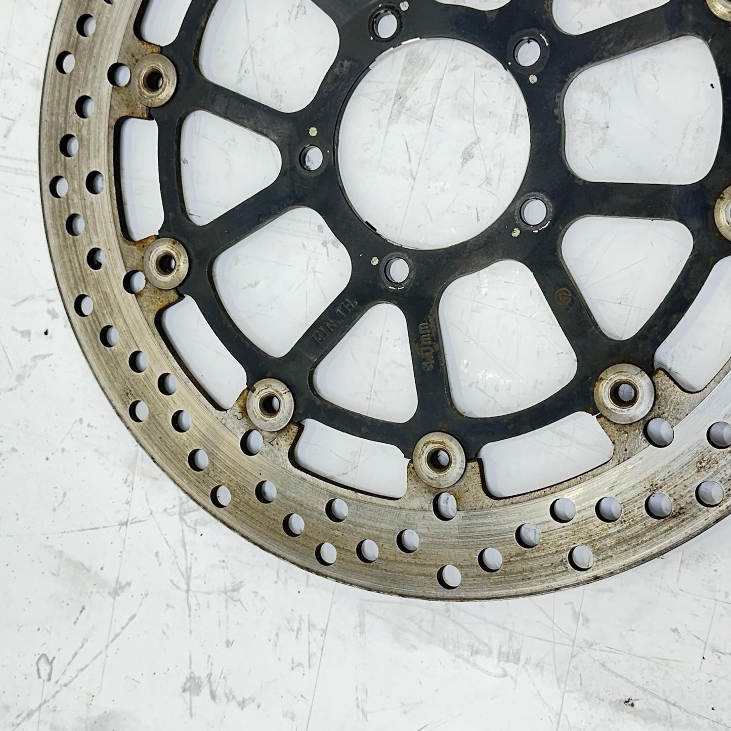 2016 - 2018 DUCATI HYPERMOTARD 939 FRONT BRAKE ROTORS DISC SET PAIR BREMBO