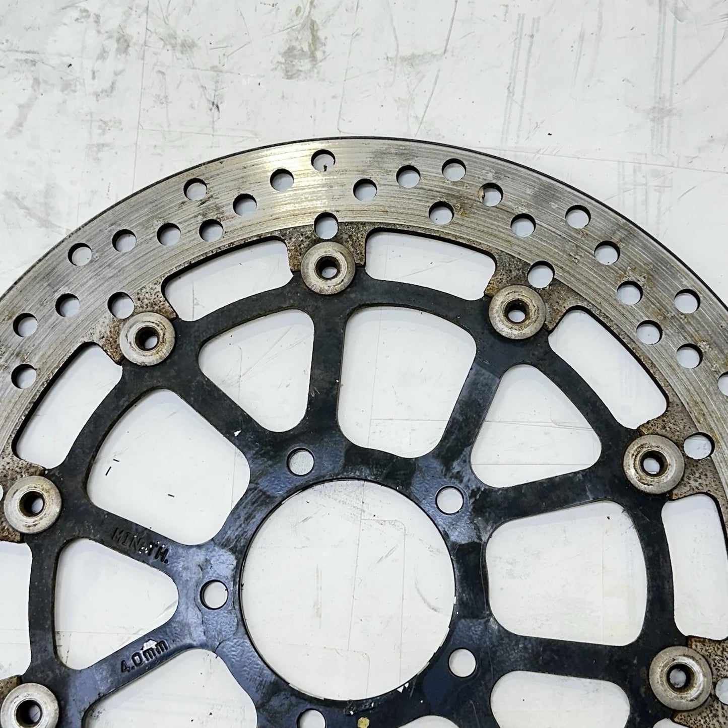 2016 - 2018 DUCATI HYPERMOTARD 939 FRONT BRAKE ROTORS DISC SET PAIR BREMBO