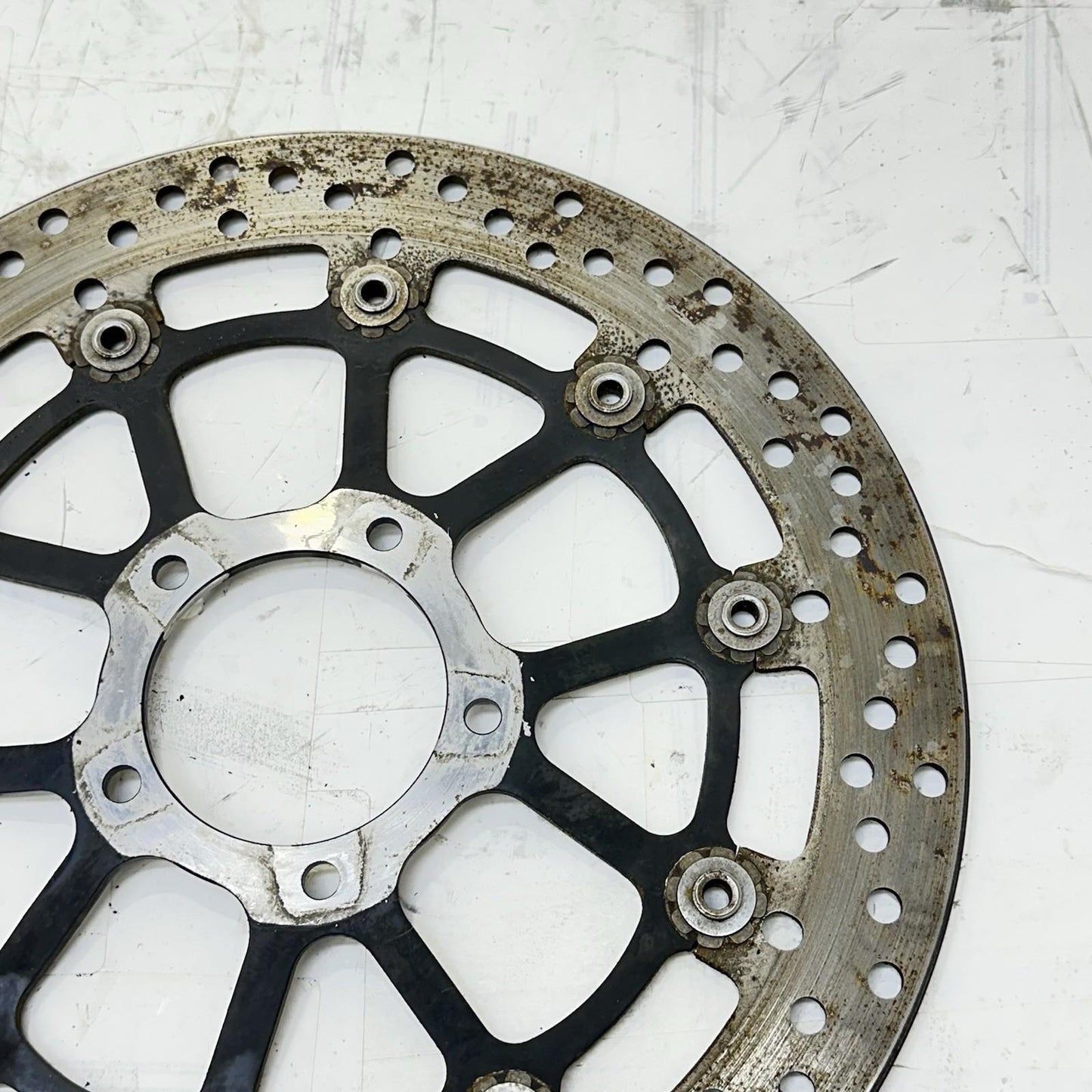 2016 - 2018 DUCATI HYPERMOTARD 939 FRONT BRAKE ROTORS DISC SET PAIR BREMBO