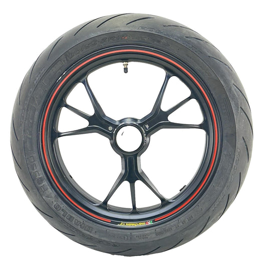 2016 - 2018 DUCATI HYPERMOTARD 939 REAR WHEEL BACK RIM TIRE MARCHESINI FORGED